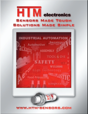 HTM SENSOR USER GUIDE ELECTRONICS: SENSORS MADE TOUGH SOLUTIONS MADE SIMPLE